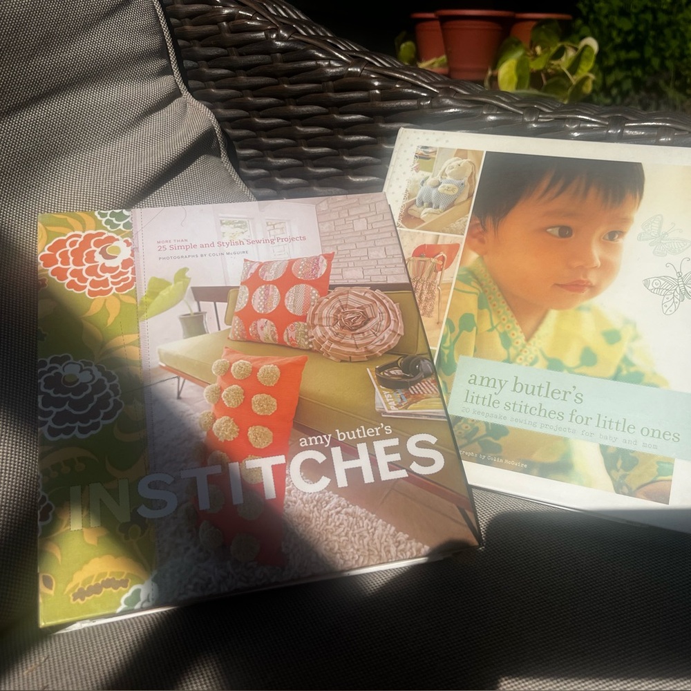 Amy butler sewing books - almost new